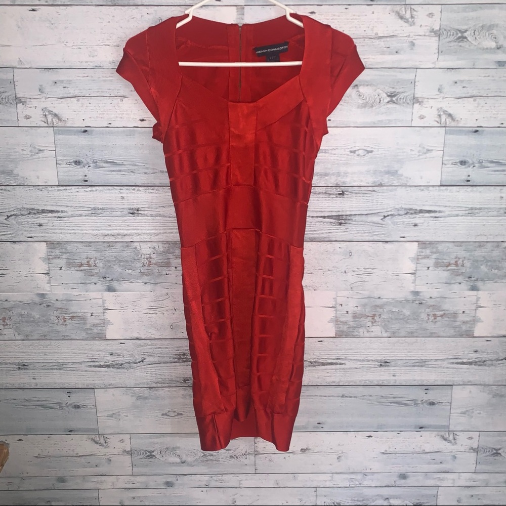 French Connection Red Mini Dress
